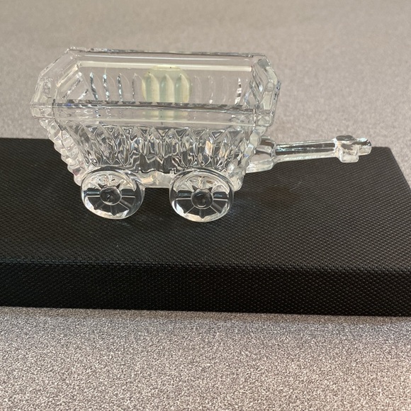 Princess House - Vintage 24% lead crystal wagon. - Picture 2 of 6